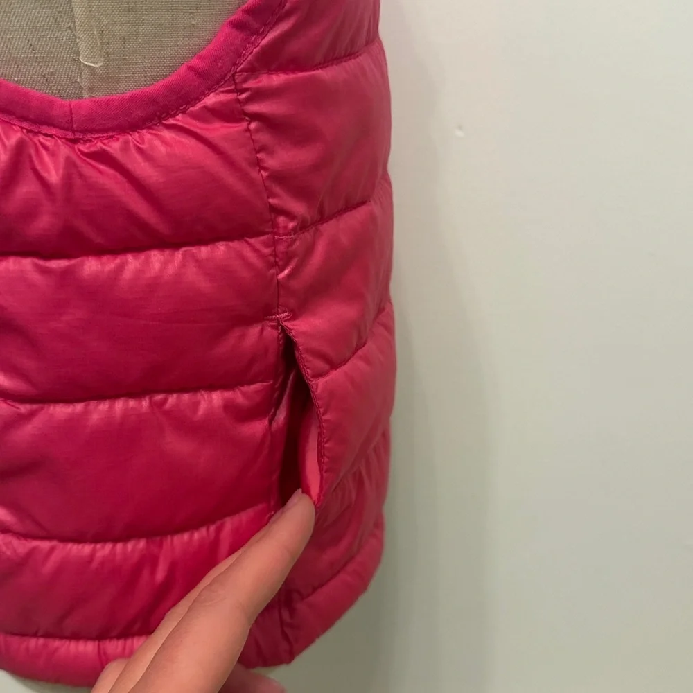 Girls' Hot Pink Puffer Vest